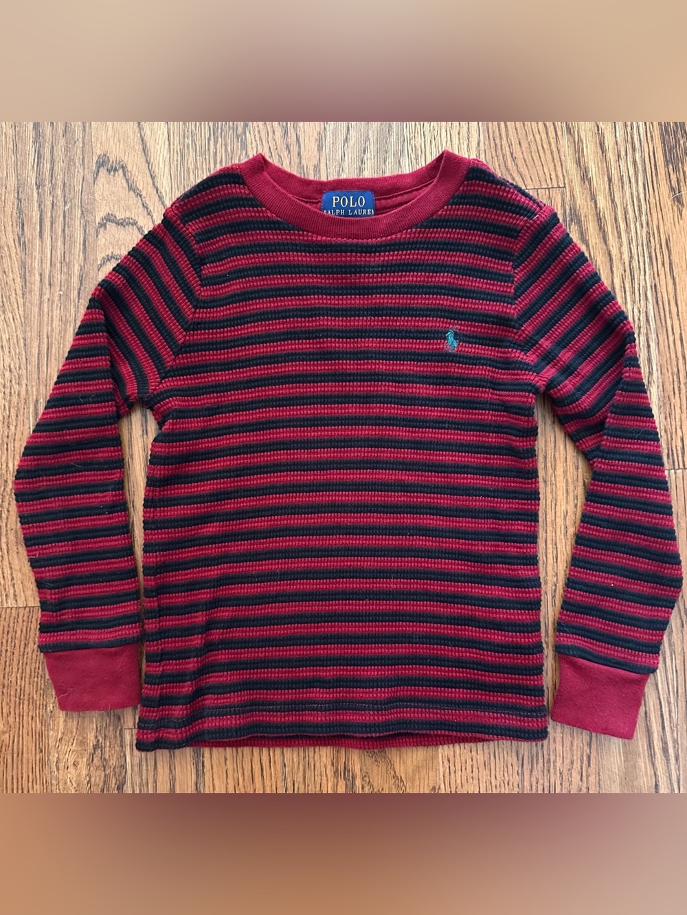 🇺🇸 POLO RALPH LAUREN Boys Thermal Long Sleeve Shirt